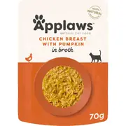 Applaws Chicken & Pumpkin Pouch Wet Cat Food 70g