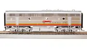 Broadway Limited 8331 HO ATSF EMD F7B Diesel Locomotive No-Sound/DCC-Ready #28B