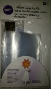 Wilton Lollipop Wrapping Kit 18-set