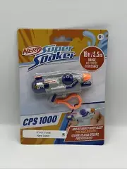 Brand New Nerf Mini Super Soaker CPS 1000 18ft Range Mini But Mighty Water Blast