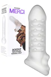 Doc Johnson Jacked Up 6" Slender Penis Extender with Ball Strap