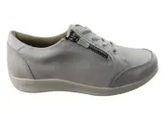 Homyped Tess White Womens Supportive Comfortable Leather Casuals - ShopShoesAU