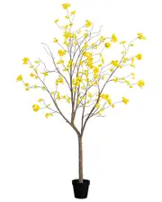 Nearly Natural 8ft Artificial Bellflower Tree