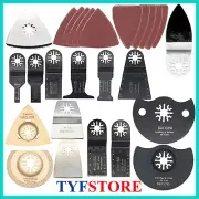 66x Mix Blades sanding paper for Fein Multimaster Bosch Makita Dremel Multitool