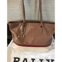 在飛比找蝦皮購物優惠-Bally 撞色拼接手提包 肩背包～