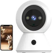 EatPitaya Security Camera Indoor 1080p HD 360° WiFi Cameras for Home Security Baby Camera 2-Way Audio Night Vision SD Card Storage Motion Detection for Baby & Pet Monitor(K11)