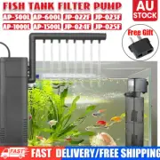 3 in 1 Aquarium Fish Tank Internal Filter Submersible Water Multi-Function Pump