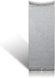 Hair coloring board for professional hair salon Barber hairdresser design styling tools accessories Balayage plate (Matte Silver, Size S)