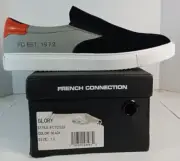 French Connection Glory Men's Black Suede Slip-on Shoes Size 13 FC7202S