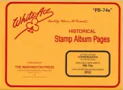 WHITE ACE 2022 UNITED STATES Commemorative Plate Blocks Simplified PB-74s