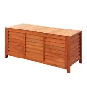 Livsip Outdoor Storage Bench Box Garden Wooden Chest Toy Tool Sheds Furniture