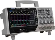 Hantek DSO4084C DSO4104C DSO4204C DSO4254C Digital Oscilloscope 4CH 80 100 200 250 MHz 1GSa/s +1CH Arbitary Function Waveform Generator Digital Oscilloscope(DSO4104C)