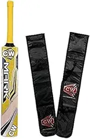 Mark Tennis BAT Kashmir Willow BAT for Kids Age 4-7 Year Old Tennis Cricket BAT Kashmir Willow Tennis Cricket BAT