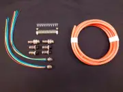 CNC 18awg 4 Lead DS Flexion Ultra Flex Stepper Motor Cable 60ft 2 Axis Kit