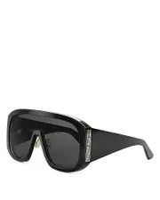 Dior DiorGraphique Mask Sunglasses, 134mm