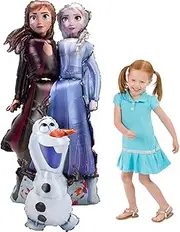 AirWalker Frozen 2 Elsa, Anna & Olaf Foil Balloon