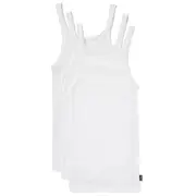 3 Pack Bonds Girls Kids White Teena Undergarments Comfy Cotton Singlet Tank Top UYG43A