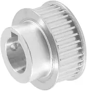 1pcs Keyway Timing Pulley HTD3M 38T 8/10/12/14mm Bore Keyway Diameter 3/4/5mm 11/16mm Width Aluminium Pulley Wheel for 3D Printer(12mm K-4mm,11mm)