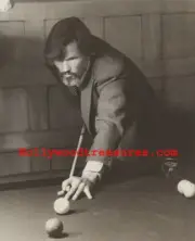 Kris Kristofferson~Playing Pool~Billiards~Poster~16" x 20" Photo