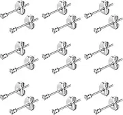 [KkvoGmle] 6 Pairs Cubic Zirconia Stud Earrings, Stainless Steel Round Clear Cubic Zirconia Earrings 2mm Women Men Tiny Hypoallergenic Cubic Zirconia Stud Earrings, 2mm, Zircon/Stainless Steel, No Gemstone