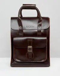 在飛比找Yahoo!奇摩拍賣優惠-Dr Martens Leather Backpack 英國