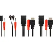 PRO2 PRO1452KB IR Extender Over Hdmi2.0 Kit W/ 2 Eye Emitter 18Gbps HDMI