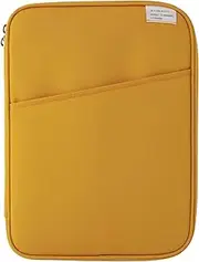 Livework Korea Cordura Pocket Tablet Pouch, Case, Laptop for 11 Inch Compatible for Ipad Pro11, Ipad Air 10.5, 10.9 Inch, Ipad 10.2 and Galaxy Tab (Made in Korea) (Mustard)
