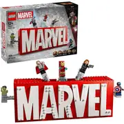 LEGO 76313 MARVEL Logo & Minifigures - Marvel Super Heroes
