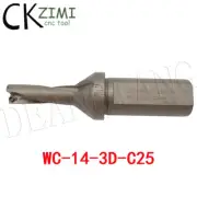 WC-C25-3D-14 WC03 CNC U Drill/Indexable Drill Bit ΦWC-14-3D-C25,For WCMT030208