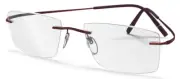 Silhouette eyeglasses Titan Minimal Art 52/19/150 Galaxy Red 5599/BP-6040-52MM