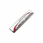 Limited Edition Emblem Sport Badge Decal Sticker Silver Metal Car Accessories