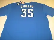 Kevin Durant Oklahoma City Thunder - Adidas Basketball JERSEY T-Shirt NWT XXL 2X