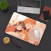 Fruits Basket Anime Desk Mat Tohru and Kyo Mouse Pad, Valentines gift idea 013
