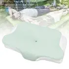 Light Green Cervical Support Pillow Ergonomic Memory Foam Enhanced Comfort ZZ