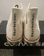 Converse Undefeated Chuck 70 HI Natural/FieryRed SIZE 11