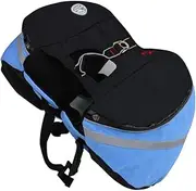 FONDOTIN Pet Outing Backpack Dog Packs for Hiking Rolling Carrier for Small Pet Durable Light