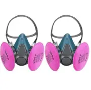 Respirator Mask with 2097 Filters Paint Mask Reusable Welding Face Respirator...