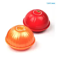 在飛比找蝦皮購物優惠-[LBA] 洋蔥 番茄保鮮盒 密封盒 塑膠保鮮碗