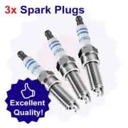 Bosch Iridium SPARK PLUG SET 3 FOR PEUGEOT 2008 10/2013~01/2017 1.2L EB2F 60KW