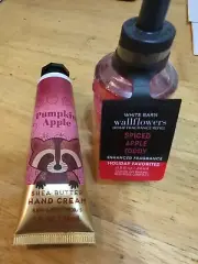 Bath And Bath Works Set Hand Cream and Wallflower Fragrance
