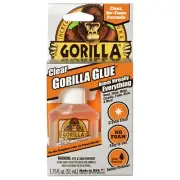 Gorilla CLEAR GLUE 51ml Bottle, Water Resistant For Indoor & Outdoor *USA Made