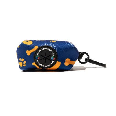 NRL Parramatta Eels Pet Poop Bag Holder Poo Waste Storage Dog Pouch Dispenser