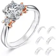 Ring Sizers for Loose Rings Ring Guards for Loose Rings Fit Any Clear 6 pack