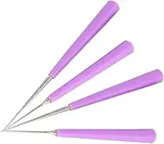 NOLITOY 4Pcs Tipped Bead Reamer Tool Multi Functional Hand Drill for DIY Jewelry Crafting for Expanding Beads Gemstones and Pearls