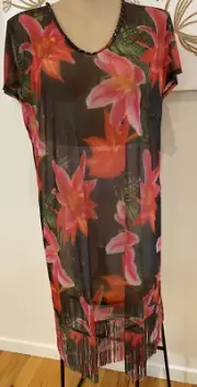 plus sz L 22 24 TS TAKING SHAPE Cover Up dress Top Poolside NWT! Rrp $110