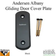 Andersen Sliding Door Cover Plate Black Albany Sliding Door Cover Plate