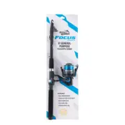 Jarvis Walker Focus Series 2 General Purpose Telescopic Combo 8ft Black
