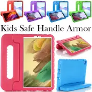 For Samsung Galaxy Tab A9+ A8 A7 Lite Case Kids Handle Shockproof Stand Cover