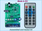 5 Channel Audio PWM LED Controller, Music Light Show, Color Organ, Chaser Remote