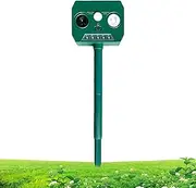 Animal Repeller,Squirrel Prevention Device - Waterproof Solar Ultrasonic Animal Repeller for Backyard, Patio, Home, Camping, Porch